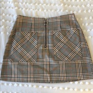 Brown, Orange and Black Skirt!